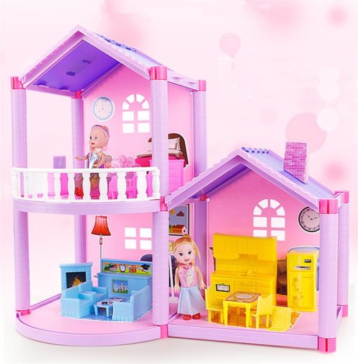 Maison de poupée Villa DIY à assembler