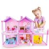 Maison de poupée Villa DIY à assembler