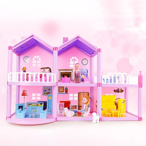 Maison de poupée Villa DIY à assembler