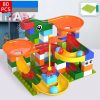 Marble Run Building Blocks, Compatible Classic Large Blocks Maze Track Sets, Big Blocks Educational STEM