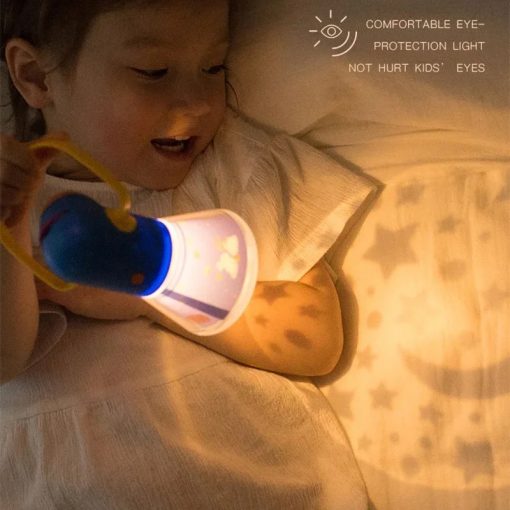 Projecteur d'histoires avec veilleuse pour enfants